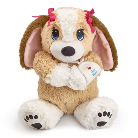 kingaroo plush puppy dog super cute large stuffed animal toy  baby