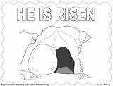 Tomb Empty Pages Colouring Sheets He Risen Trending Days Last sketch template