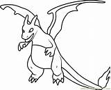 Pokemon Charizard Coloring Go Pages Colouring Printable Getcolorings Print Getdrawings Colorings sketch template