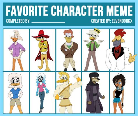 ducky girl    ten characters  ill start posting