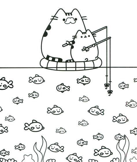 pusheen coloring pages  images pusheen coloring pages