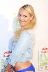 lindsey vonn lindsey vonn summer pre game  gotceleb