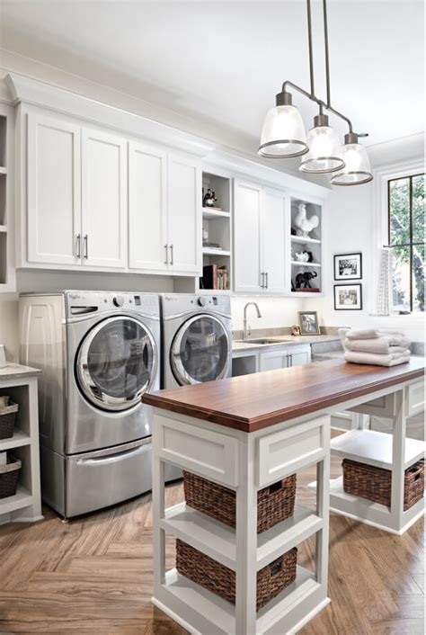 laundry room islands   functional  stylish