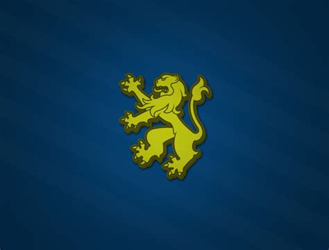 lion blue flag gold wallpapers hd desktop  mobile backgrounds