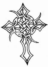 Cross Celtic Tribal Tattoo Tattoos Deviantart Coloring Pages Simple Designs Adult Clip Symbols Clipart sketch template