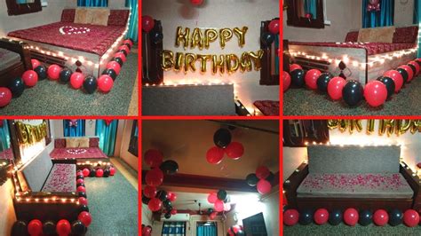 romantic birthday decoration for wife surprise birthday ideas for