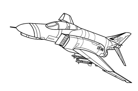 fighter planes coloring pages