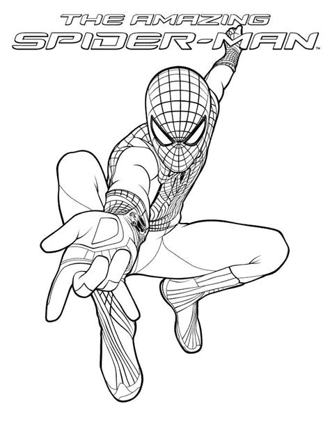 iron spider coloring pages learny kids