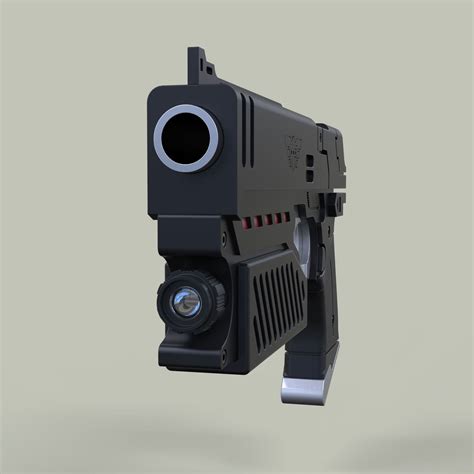 lawgiver from judge dredd cgtrader