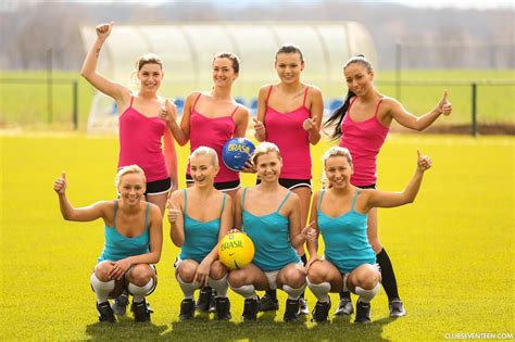 pinkfineart girls naked soccer team from club seventeen