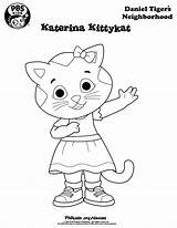 Daniel Tiger Coloring Pages Printable Neighborhood Kids Katerina Pbs Birthday Party Sprout Print Color Sheets Kittycat Min Para Kittykat Drawing sketch template