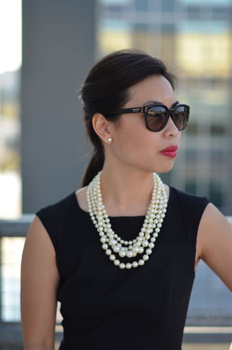 The Little Black Dress And Pearls — Janna Doan