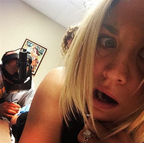 Kaley Cuoco Takes Selfie During Medical Procedure Still