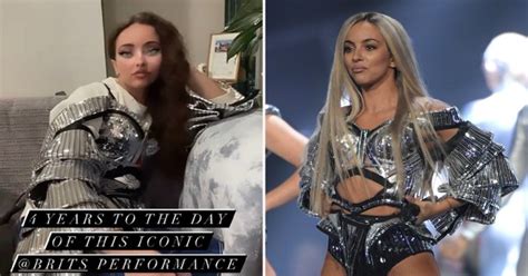 Jade Thirlwall Dresses Up In Iconic Little Mix Outfit From 2017 Brits