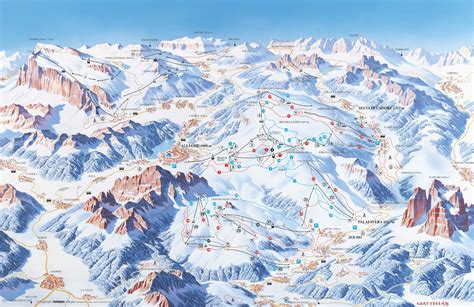 comprensorio ski civetta trail map onthesnow