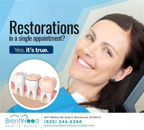 restorations   single appointment dentistry cosmetic dentistry