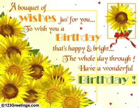 sunflowers cards happy birthday sunflowers picture