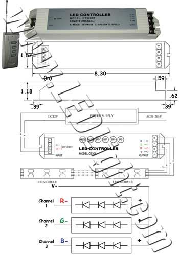 dimming wiring diagram  led