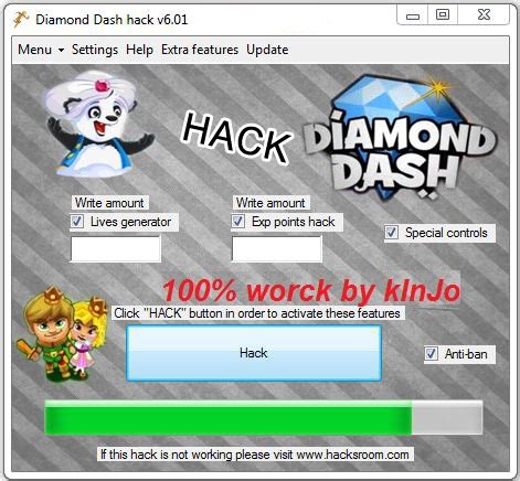 pc games hacks diamond dash hack
