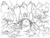 Coloring Forest Pages Habitat Getdrawings sketch template