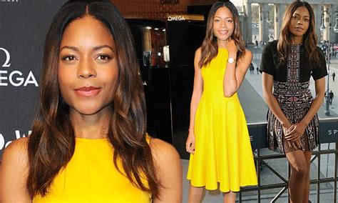 James Bond Girl Naomie Harris Stuns In Yellow Dress For