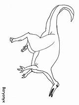 Coloring Pages Baryonyx Animals Dinosaur Fish Library Clipart Popular Line sketch template