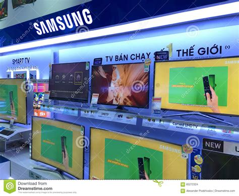samsung televisions  vung tau vietnam editorial stock image image