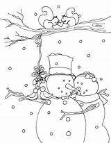 Embroidery Coloring Stamps Christmas Patterns Pages Snowman Digi Couple Dolls Hand Would Sheets Stitches Dearie Colors Noel Thousands Needlepoint Digital sketch template