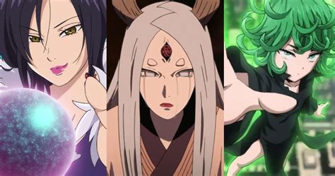 powerful female characters  shonen anime ranked