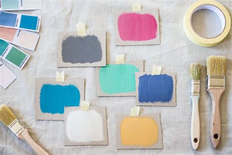 paint color sample tips