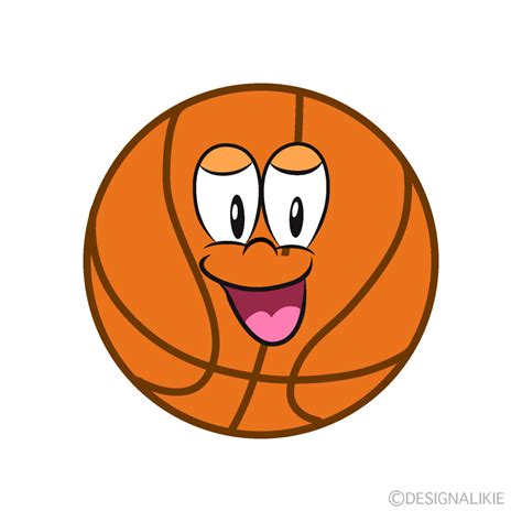smiling basketball cartoon imagecharatoon