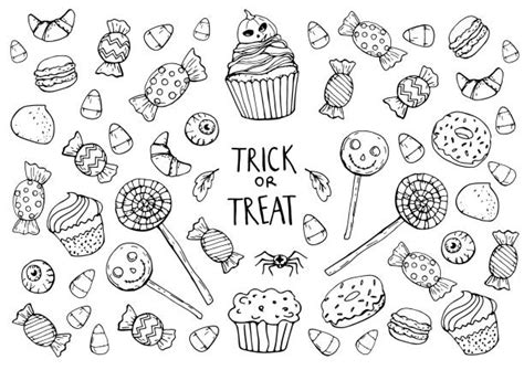 candy coloring page illustrations royalty  vector graphics clip