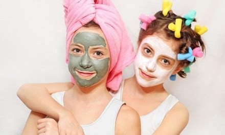 girls party package    salons spas groupon