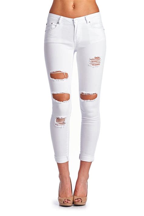 Women S White Jeans
