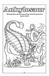 Prehistoric Creatures sketch template
