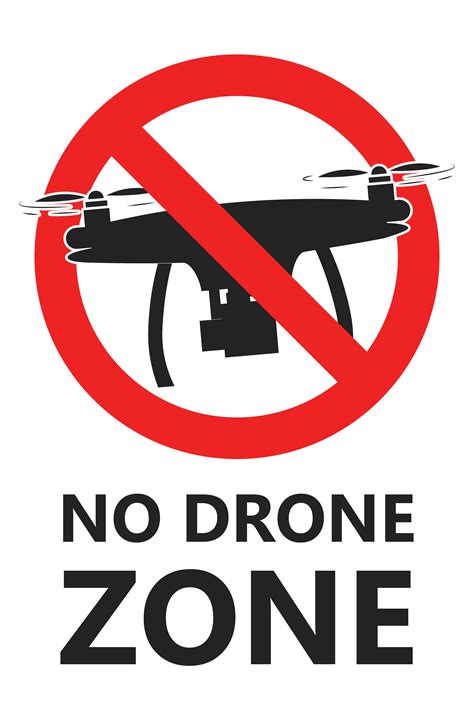 drone zone sign  fly zone vector flat illustration  vector art  vecteezy
