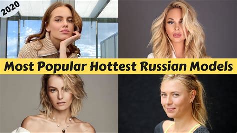 Top 10 Most Popular Hottest Russian Models 2020 Explorers Youtube