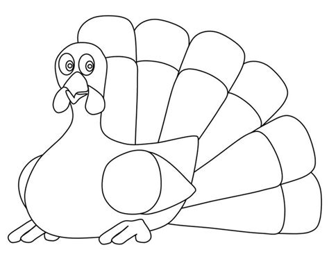 print   turkey coloring pages   kids animal coloring