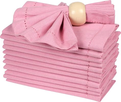amazoncom cotton cloth dinner napkin  baby pink
