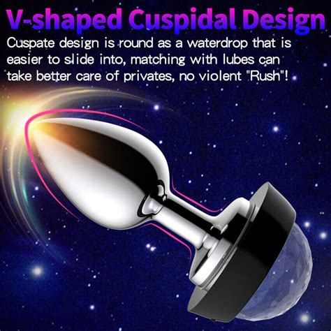 Voice Control Butt Plug Led Light Up Anal Sex Toy Bdsm Anal Play Toy