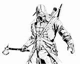 Creed Kenway Connor Deviantart Ninjago sketch template