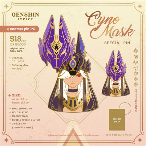 Cyno Mask Po Genshin Impact Hoyolab