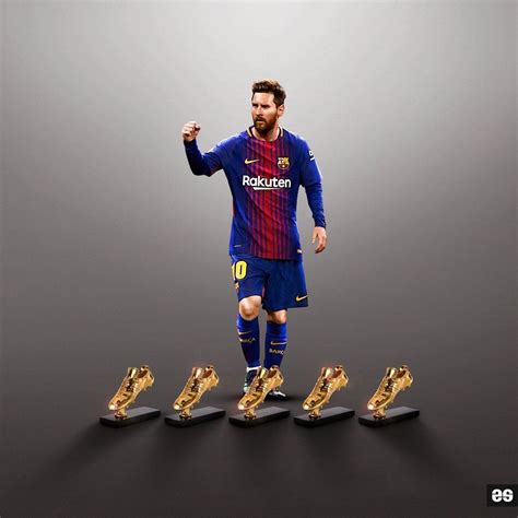 messi 5th golden boot barca lionel messi top soccer leo messi