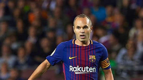 andres iniesta signs lifetime contract  barcelona football news sky sports