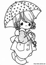 Precious Momentos Preciosos Parapluie Coloriage Imprimir Abri Disney Coloriez Libros Precieux Précieux Catégorie Coloriages Préférés Ton sketch template