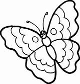 Schmetterling Malvorlagen Ausmalbilder Tiere Spring Outline Colouring Vlinder Drawing Kindergarten sketch template
