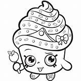 Coloring Pages Shopkins Shopkin Rare Unique Kids Adult sketch template