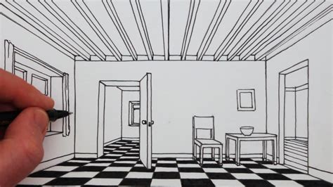 bedroom perspective drawing  getdrawings