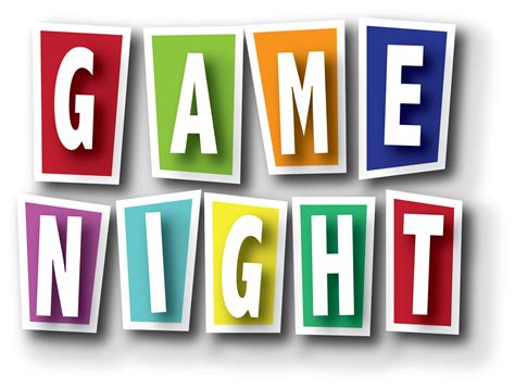 game nights clip art library