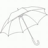 Umbrella Coloring Pages Drawing Line Choose Board Google Procoloring sketch template